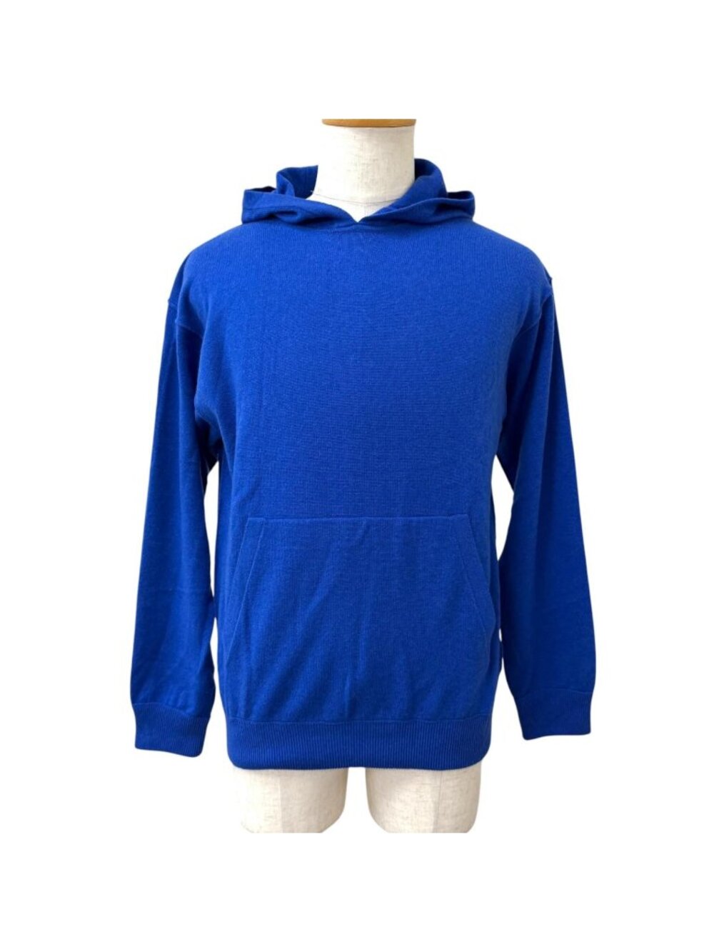 Louis Vuitton Cashmere Silk'in Side Out Logo Silver Plate Knit Hoodie